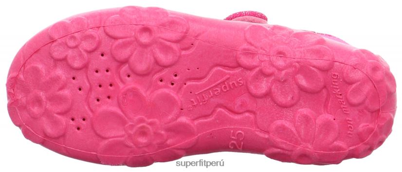 educación física Superfit bebés bonny - zapatilla con cierre de velcro rosado morado V06L2419 zapatillas