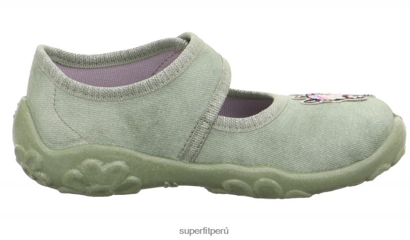 educación física Superfit bebés bonny - zapatilla con cierre de velcro verde claro V06L2449 zapatillas