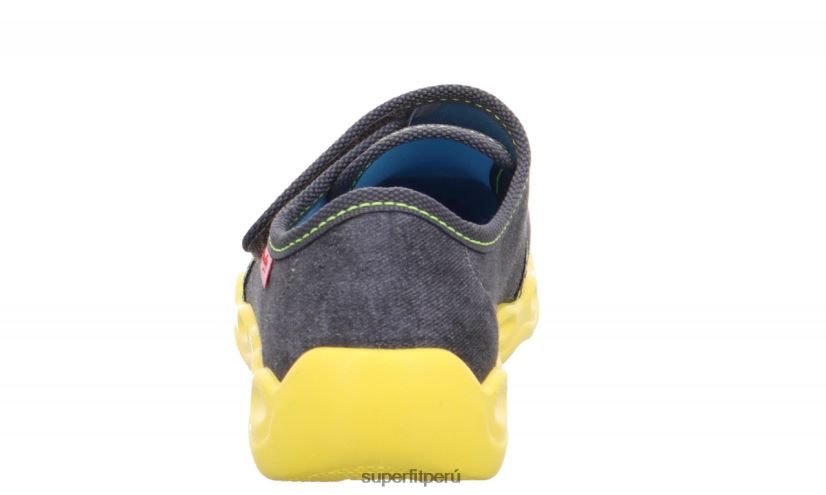 educación física Superfit bebés burbuja - zapatilla con cierre de velcro gris/multicolor V06L24130 zapatillas