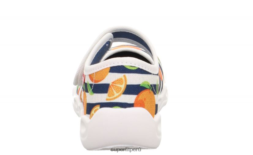educación física Superfit bebés burbuja - zapatilla con cierre de velcro naranja/multicolor V06L2417 zapatillas