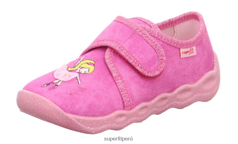 educación física Superfit bebés burbuja - zapatilla con cierre de velcro rosa V06L24102 zapatillas