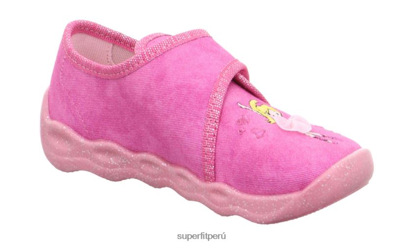 educación física Superfit bebés burbuja - zapatilla con cierre de velcro rosa V06L24102 zapatillas