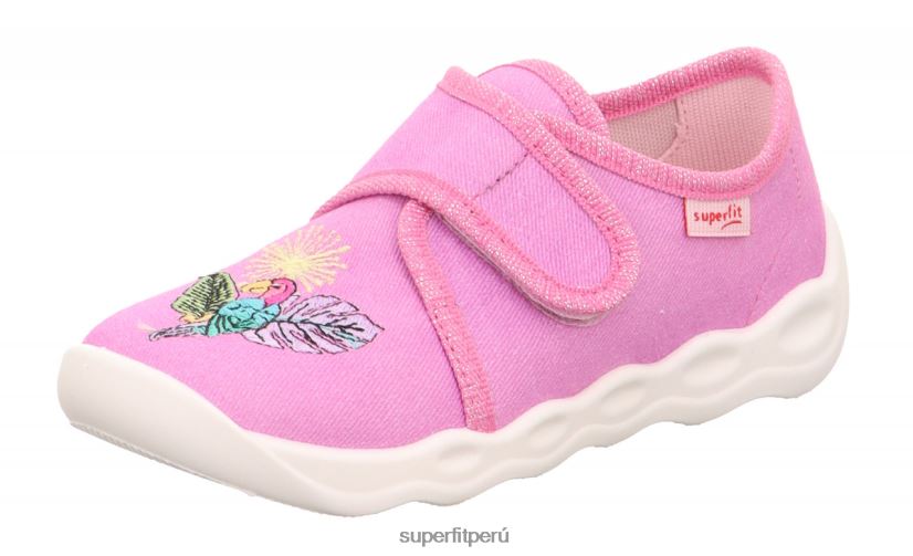 educación física Superfit bebés burbuja - zapatilla con cierre de velcro rosa V06L2456 zapatillas