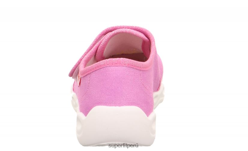 educación física Superfit bebés burbuja - zapatilla con cierre de velcro rosa V06L2456 zapatillas