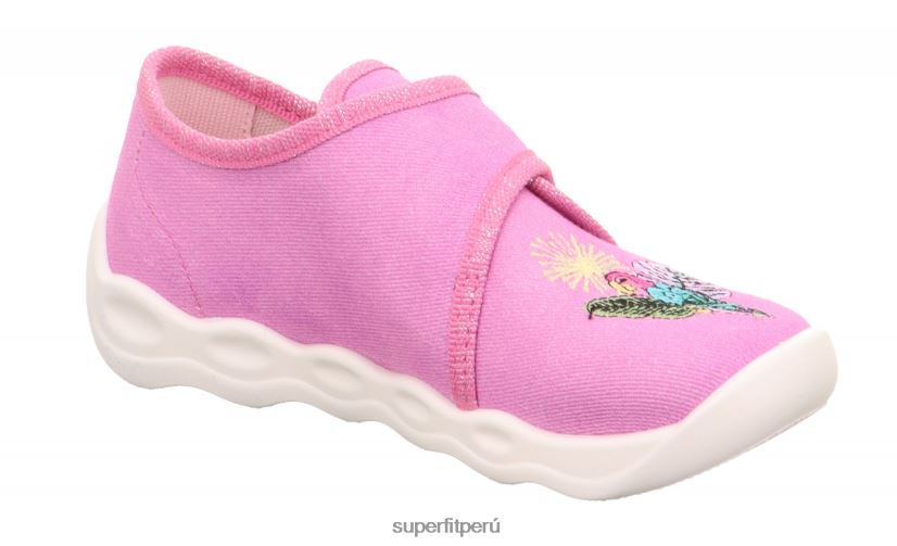 educación física Superfit bebés burbuja - zapatilla con cierre de velcro rosa V06L2456 zapatillas