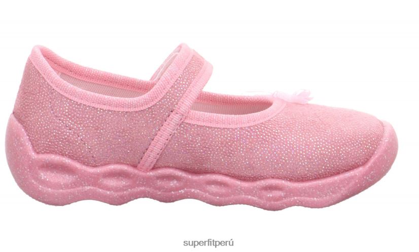 educación física Superfit bebés burbuja - zapatilla con cierre de velcro rosa/multicolor V06L24115 zapatillas