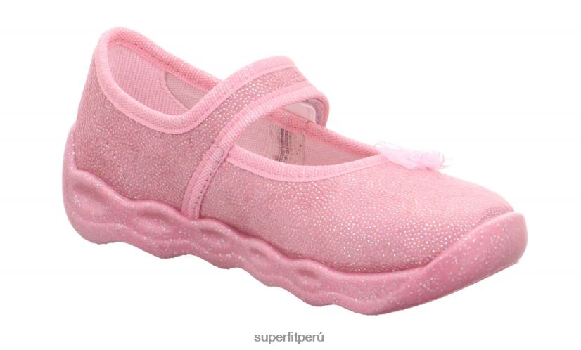 educación física Superfit bebés burbuja - zapatilla con cierre de velcro rosa/multicolor V06L24115 zapatillas