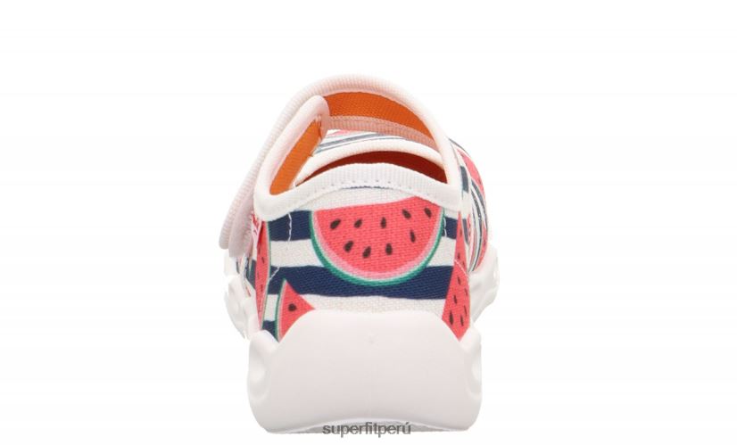 educación física Superfit bebés burbuja - zapatilla con cierre de velcro rosa/multicolor V06L2430 zapatillas