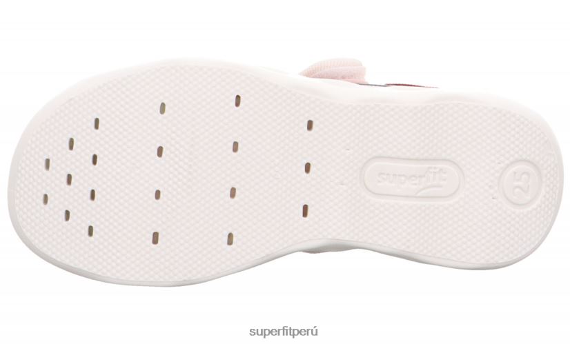 educación física Superfit bebés burbuja - zapatilla con cierre de velcro rosa/multicolor V06L2430 zapatillas