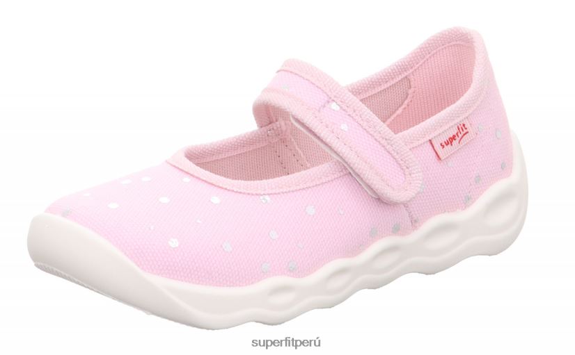 educación física Superfit bebés burbuja - zapatilla con cierre de velcro rosa/plata V06L2450 zapatillas