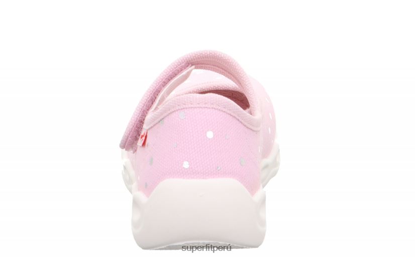 educación física Superfit bebés burbuja - zapatilla con cierre de velcro rosa/plata V06L2450 zapatillas