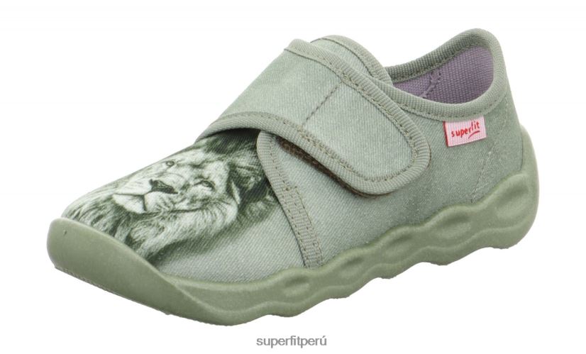 educación física Superfit bebés burbuja - zapatilla con cierre de velcro verde claro V06L2434 zapatillas