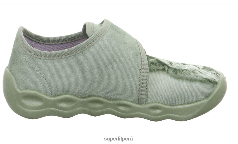 educación física Superfit bebés burbuja - zapatilla con cierre de velcro verde claro V06L2434 zapatillas