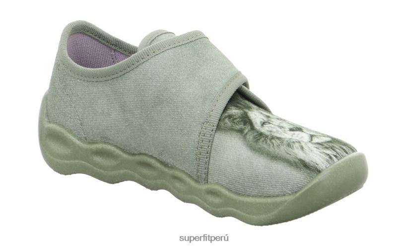 educación física Superfit bebés burbuja - zapatilla con cierre de velcro verde claro V06L2434 zapatillas