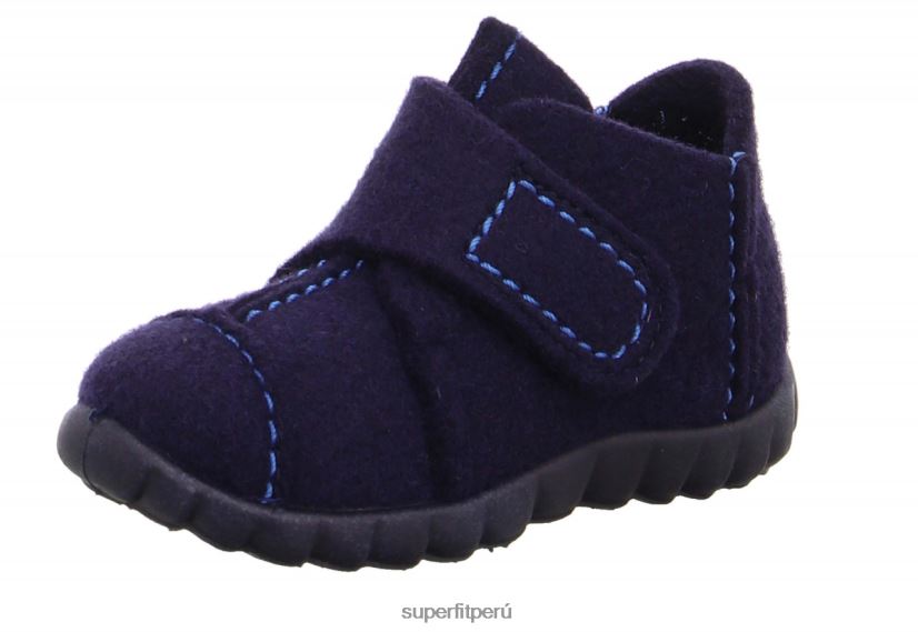 educación física Superfit bebés happy - zapatilla con cierre de velcro azul V06L24111 zapatillas