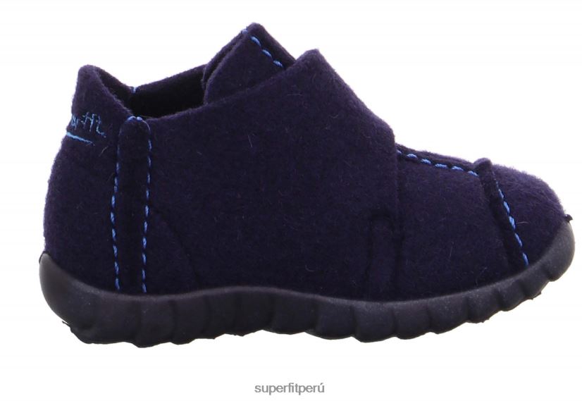 educación física Superfit bebés happy - zapatilla con cierre de velcro azul V06L24111 zapatillas