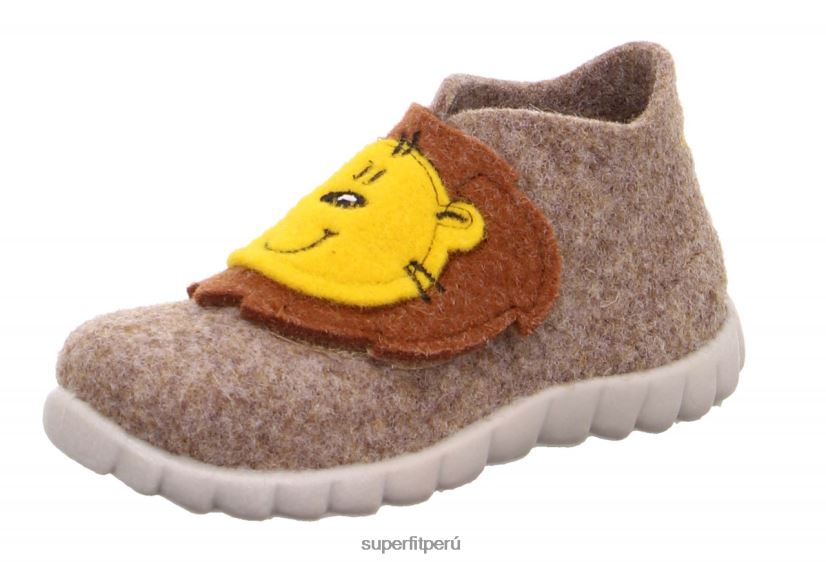 educación física Superfit bebés happy - zapatilla con cierre de velcro beige V06L24110 zapatillas