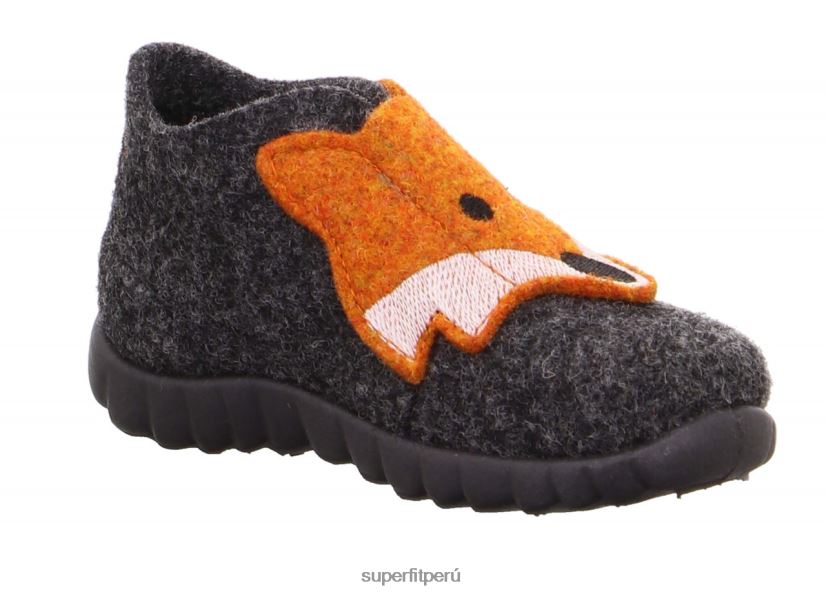 educación física Superfit bebés happy - zapatilla con cierre de velcro combinación lavagna V06L24158 zapatillas