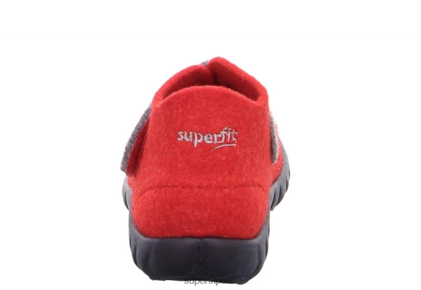 educación física Superfit bebés happy - zapatilla con cierre de velcro combinación roja V06L24156 zapatillas