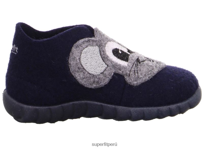 educación física Superfit bebés happy - zapatilla con cierre de velcro océano/combi V06L24139 zapatillas