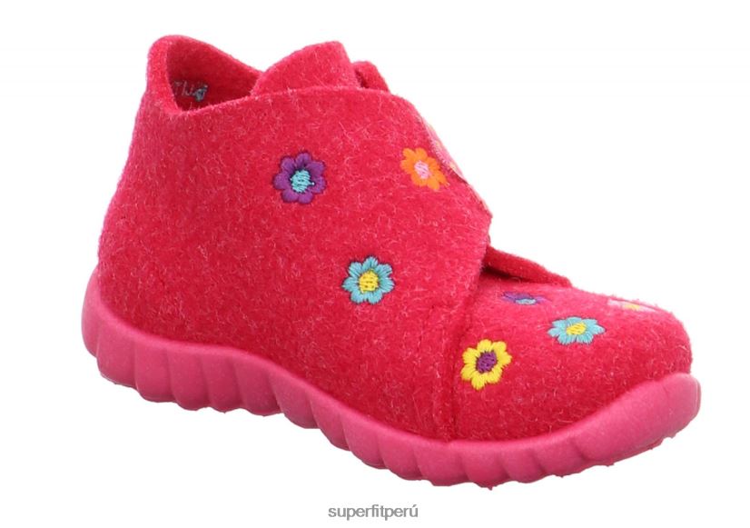 educación física Superfit bebés happy - zapatilla con cierre de velcro rojo V06L24152 zapatillas