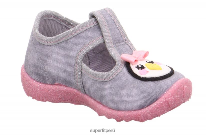 educación física Superfit bebés manchado - zapatilla con cierre de velcro gris/multicolor V06L24112 zapatillas