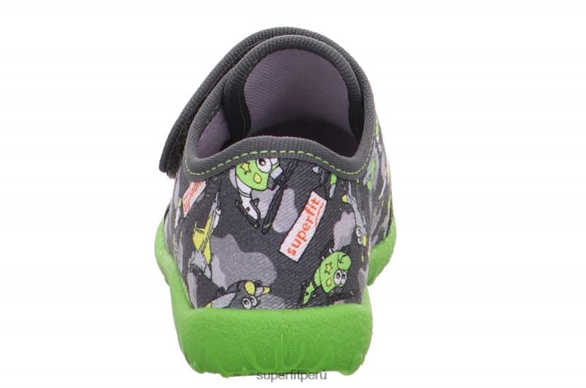 educación física Superfit bebés manchado - zapatilla con cierre de velcro gris/multicolor V06L2484 zapatillas