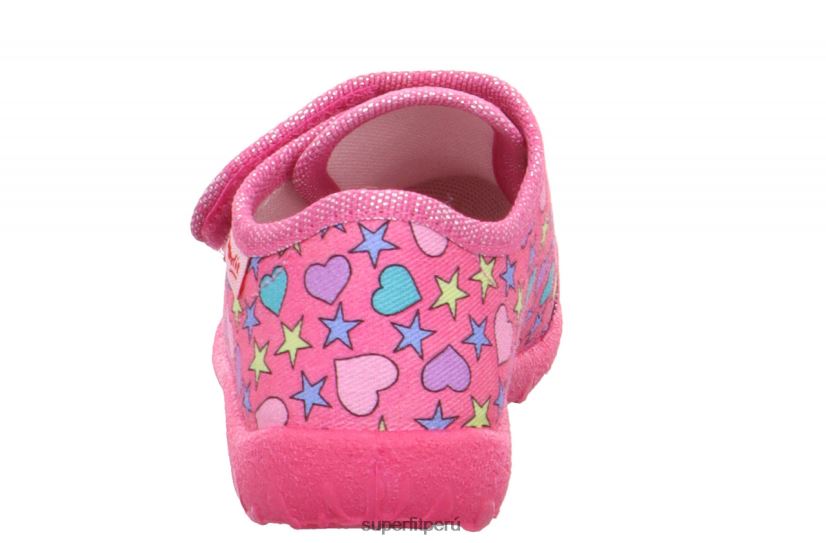 educación física Superfit bebés manchado - zapatilla con cierre de velcro rosa V06L24151 zapatillas