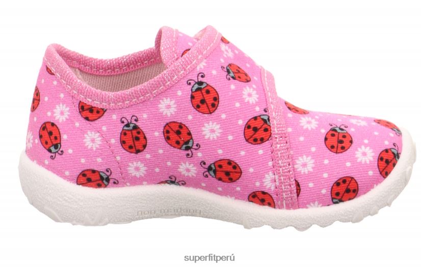 educación física Superfit bebés manchado - zapatilla con cierre de velcro rosa/multicolor V06L2424 zapatillas