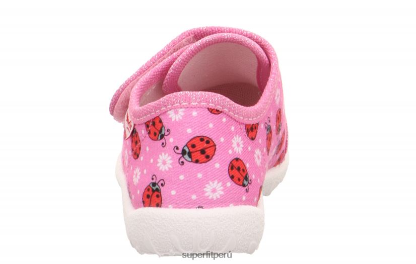 educación física Superfit bebés manchado - zapatilla con cierre de velcro rosa/multicolor V06L2424 zapatillas