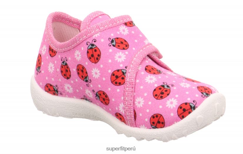 educación física Superfit bebés manchado - zapatilla con cierre de velcro rosa/multicolor V06L2424 zapatillas