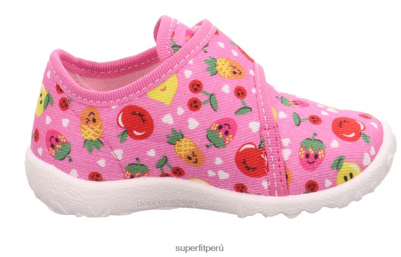 educación física Superfit bebés manchado - zapatilla con cierre de velcro rosa/multicolor V06L2474 zapatillas