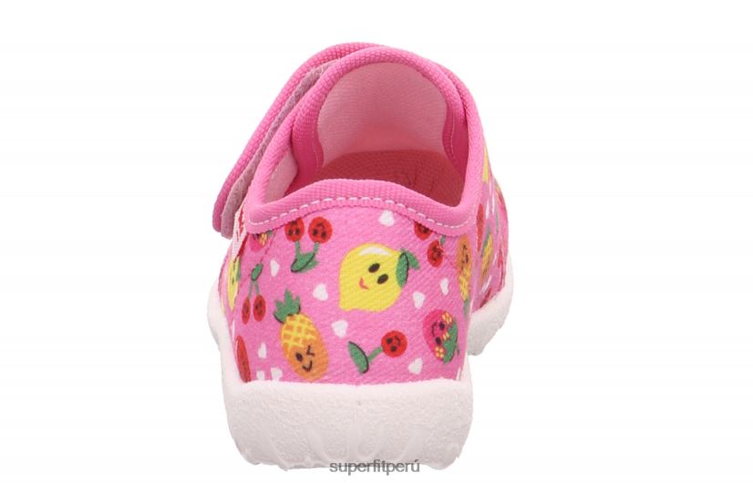 educación física Superfit bebés manchado - zapatilla con cierre de velcro rosa/multicolor V06L2474 zapatillas