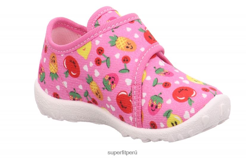 educación física Superfit bebés manchado - zapatilla con cierre de velcro rosa/multicolor V06L2474 zapatillas