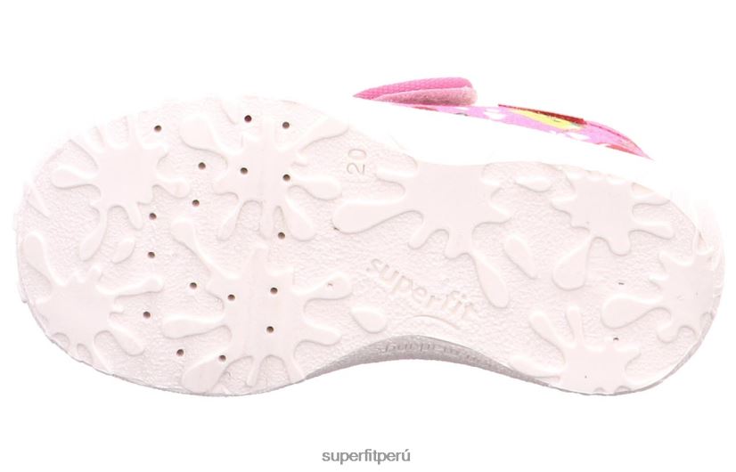 educación física Superfit bebés manchado - zapatilla con cierre de velcro rosa/multicolor V06L2474 zapatillas