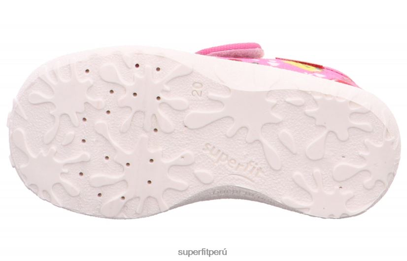 educación física Superfit bebés manchado - zapatilla con cierre de velcro rosa/multicolor V06L2474 zapatillas