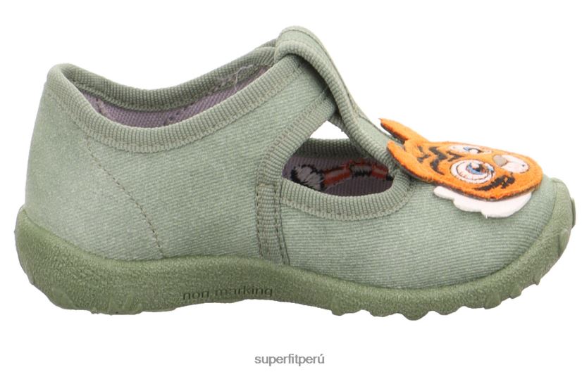 educación física Superfit bebés manchado - zapatilla con cierre de velcro verde claro V06L2486 zapatillas