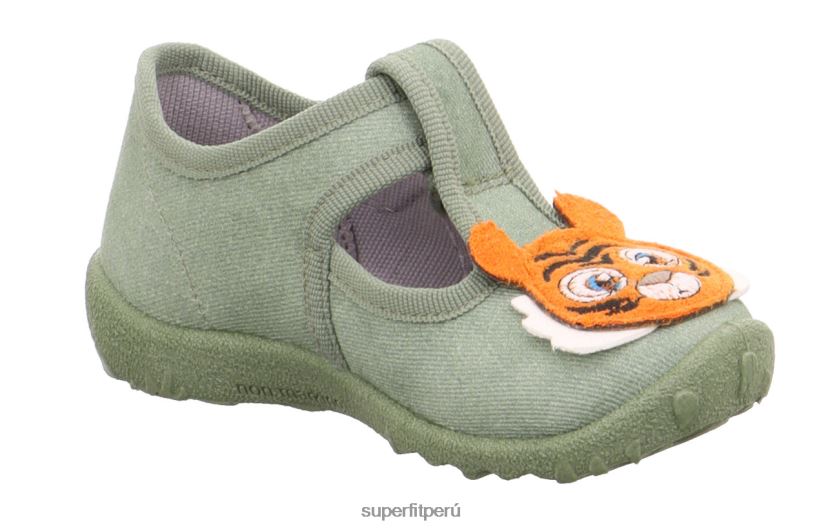 educación física Superfit bebés manchado - zapatilla con cierre de velcro verde claro V06L2486 zapatillas