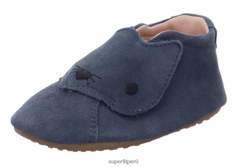 educación física Superfit bebés papageno - zapatilla con cierre de velcro azul V06L24512 zapatillas