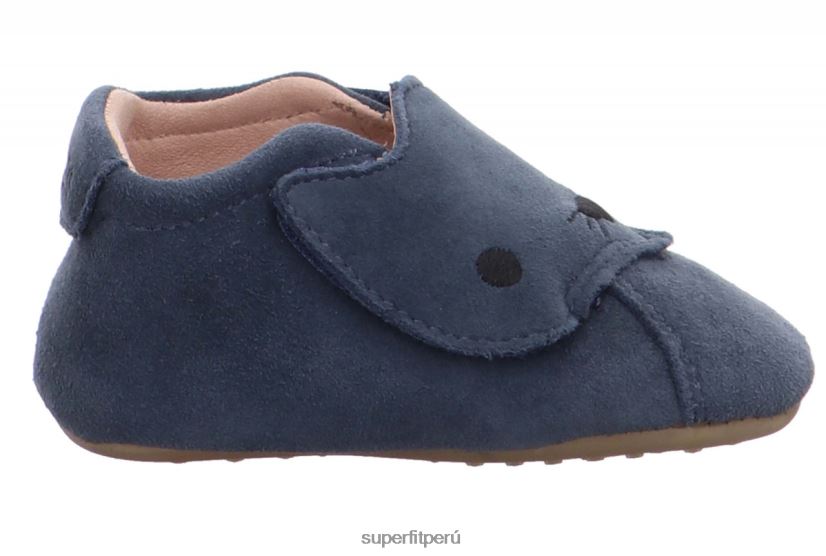 educación física Superfit bebés papageno - zapatilla con cierre de velcro azul V06L24512 zapatillas
