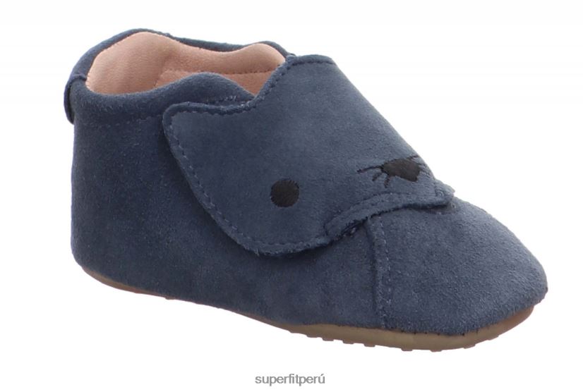 educación física Superfit bebés papageno - zapatilla con cierre de velcro azul V06L24512 zapatillas