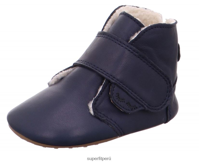 educación física Superfit bebés papageno - zapatilla con cierre de velcro azul V06L24514 zapatillas