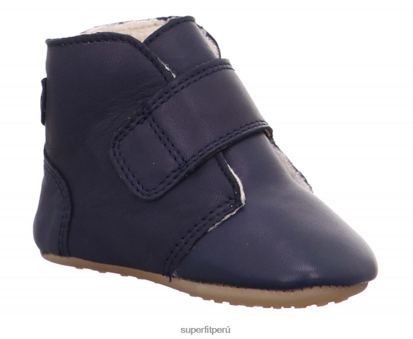 educación física Superfit bebés papageno - zapatilla con cierre de velcro azul V06L24514 zapatillas