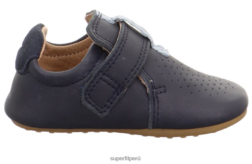 educación física Superfit bebés papageno - zapatilla con cierre de velcro azul/azul claro V06L24501 zapatillas