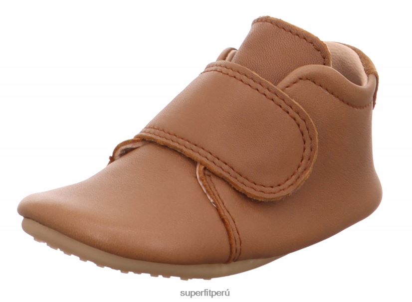 educación física Superfit bebés papageno - zapatilla con cierre de velcro marrón V06L24517 zapatillas