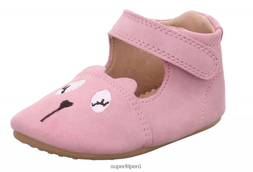 educación física Superfit bebés papageno - zapatilla con cierre de velcro rosa V06L24503 zapatillas
