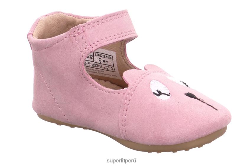 educación física Superfit bebés papageno - zapatilla con cierre de velcro rosa V06L24503 zapatillas