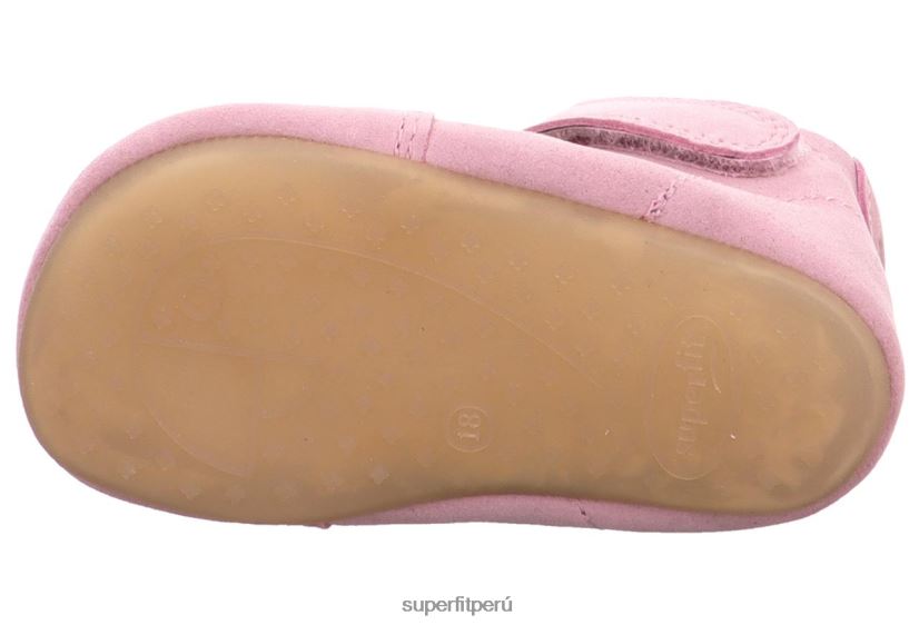 educación física Superfit bebés papageno - zapatilla con cierre de velcro rosa V06L24503 zapatillas