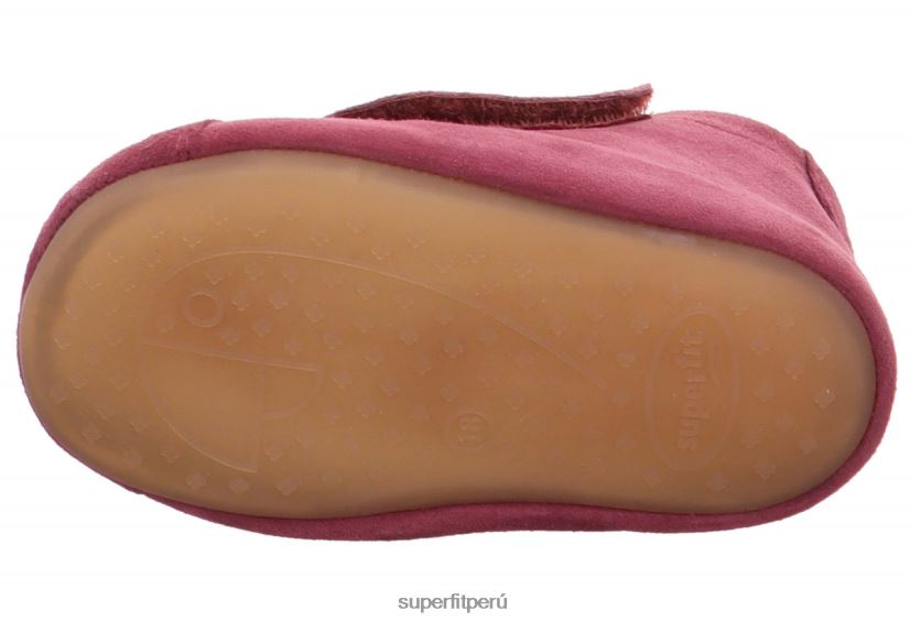 educación física Superfit bebés papageno - zapatilla con cierre de velcro rosa V06L24513 zapatillas