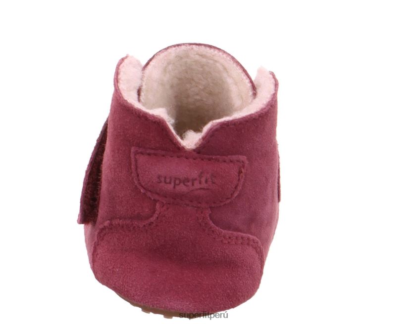 educación física Superfit bebés papageno - zapatilla con cierre de velcro rosa V06L24515 zapatillas